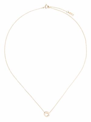 EFVA ATTLING 18kt yellow gold You & Me necklace