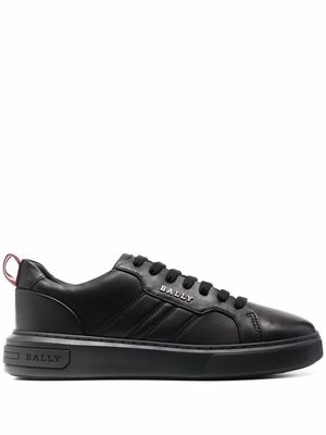 Bally lace-up leather sneakers - Black
