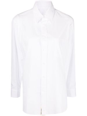 Yohji Yamamoto removable sleeve shirt - White