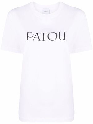Patou logo print T-shirt - White