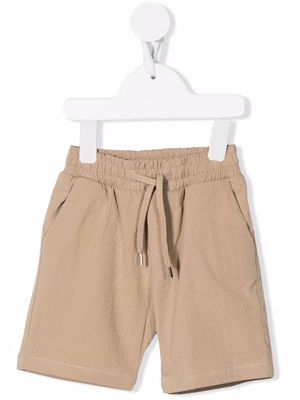 Cesare Paciotti 4Us Kids drawstring-waist shorts - Neutrals
