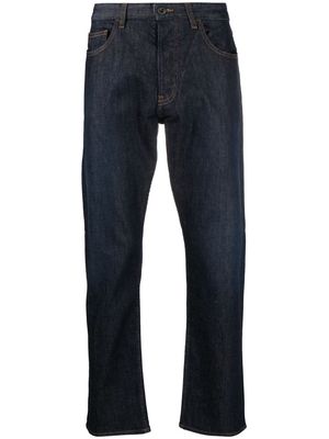 Emporio Armani straight-cut denim jeans - Blue