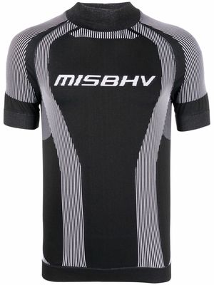 MISBHV logo-print T-shirt - Black