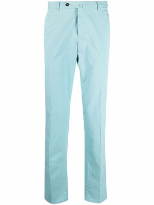 PT TORINO straight-leg chino trousers - Blue