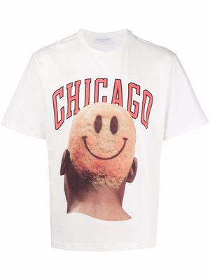 Ih Nom Uh Nit Chicago cotton crewneck T-shirt - White