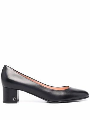 Bally pointed heeled leather pumps - Black
