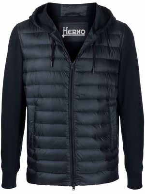 Herno padded panelled jacket - Blue