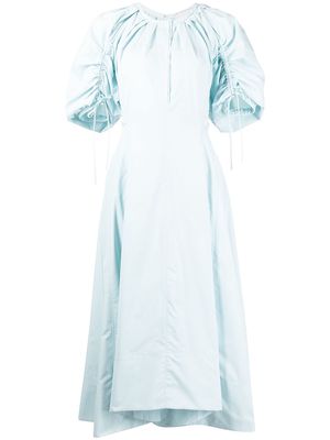 3.1 Phillip Lim puff-sleeve mid-length dress - Blue