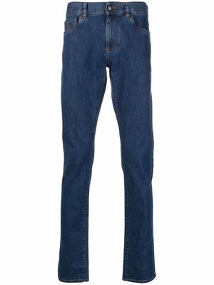 Canali slim-fit jeans - Blue