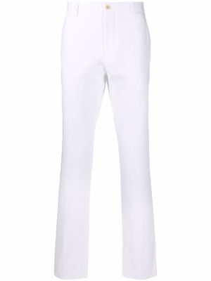 ETRO straight-leg cotton-blend chinos - White