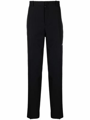 Jil Sander zip-pocket tailored wool trousers - Black