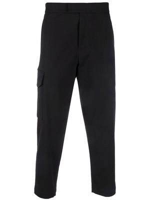 Neil Barrett cargo-pocket skinny cropped trousers - Black