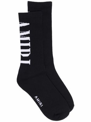 AMIRI ankle-length cotton socks - Black