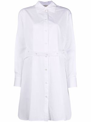 Nina Ricci button-front shirt dress - White