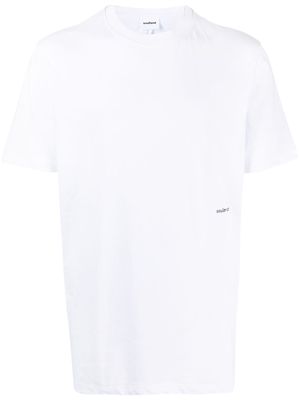 Soulland Coffey logo-print shortsleeved T-shirt - White