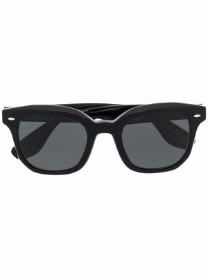 Oliver Peoples x Brunello Cucinelli Filu square-frame sunglasses - Black