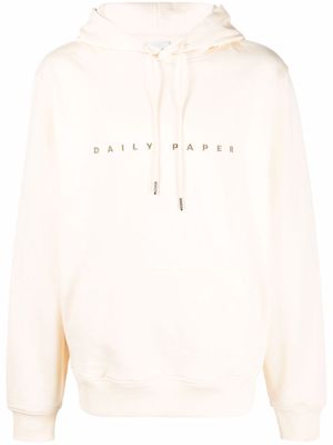 Daily Paper Alias embroidered logo hoodie - Neutrals