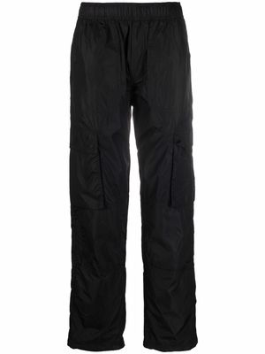 44 label group straight-leg cargo trousers - Black