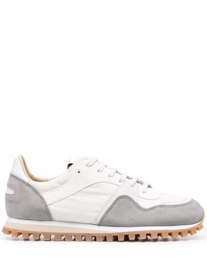 Spalwart panelled lace-up sneakers - Grey
