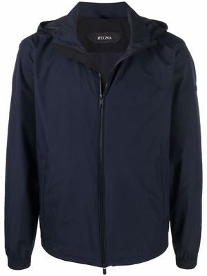 Z Zegna lightweight zipped jacket - Blue