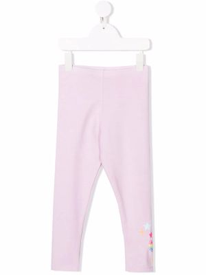 Billieblush glitter print detail leggings - Pink