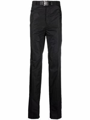 Givenchy 4G buckle straight-leg trousers - Black
