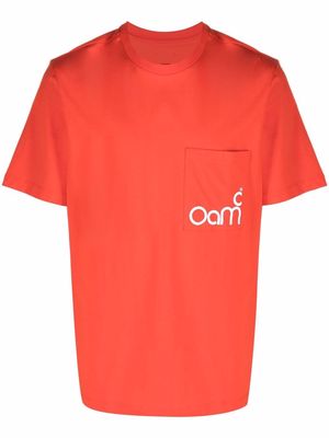 OAMC logo-print short-sleeved T-shirt - Red