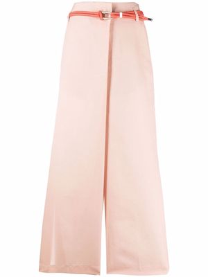 Giorgio Armani wide-leg tailored trousers - Pink