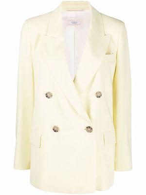 Peserico double breasted blazer - Yellow