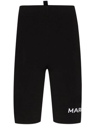 Marc Jacobs The T-shorts intarsia-knit shorts - Black