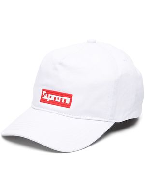 Mostly Heard Rarely Seen 8-Bit graphic-print cap - White