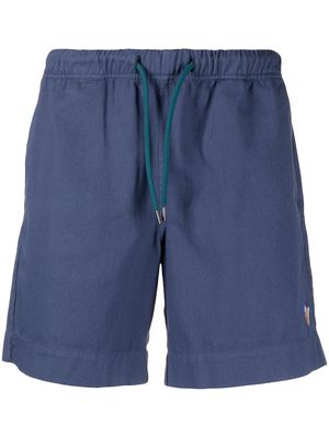 PS Paul Smith drawstring-fastening waist shorts - Blue