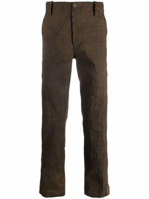 Uma Wang straight-leg trousers - Brown