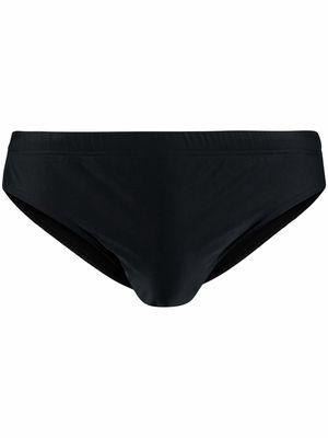 Moschino logo-print swim briefs - Black
