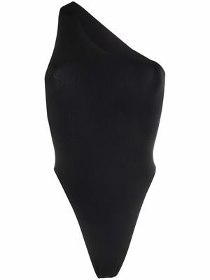 Louisa Ballou one-shoulder swimsuit - Black