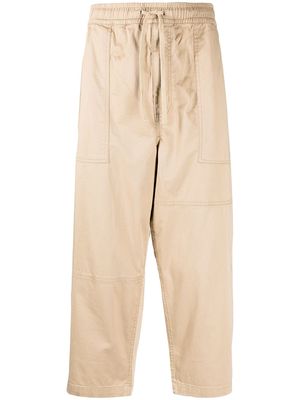 FIVE CM cropped straight-leg trousers - Brown