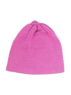 Little Bear chunky knitted beanie - Pink