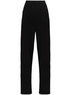 Wolford mid-rise flared trousers - Black