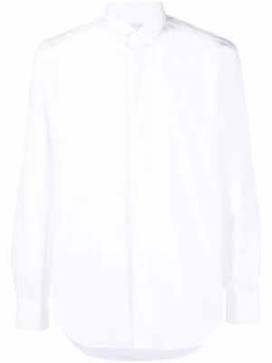 D4.0 wing-tip cotton shirt - White