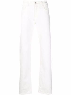 1017 ALYX 9SM mid-rise straight leg jeans - White