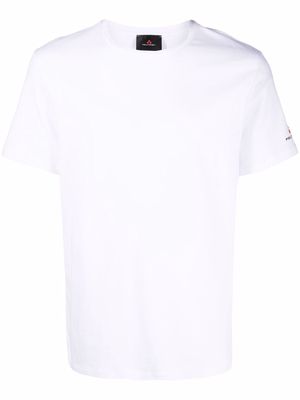 Peuterey logo-print crew neck T-shirt - White