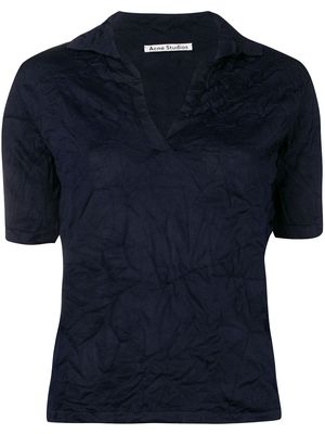 Acne Studios Karmina polo shirt - Blue