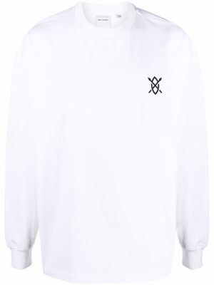 Daily Paper London store long-sleeve T-shirt - White