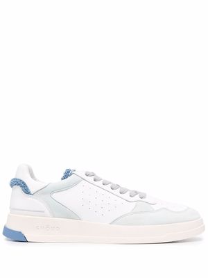 GHOUD textured-panel detail sneakers - White
