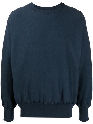 Coohem crew-neck knitted jumper - Blue