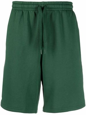 Lacoste logo-patch track shorts - Green