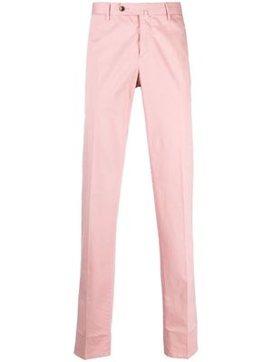 Pt01 straight-leg chino trousers - Pink