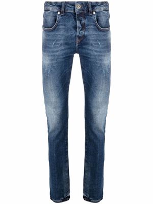 John Richmond Rich mid-rise skinny jeans - Blue