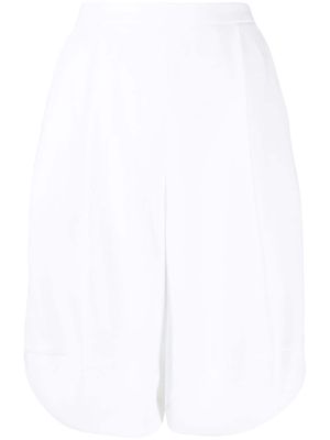 Giorgio Armani tailored bermuda shorts - White