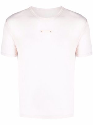 Maison Margiela label-detail T-shirt - Neutrals